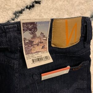 NWT Nudie Hightop Tilde in dark navy - Sz: W29 L28